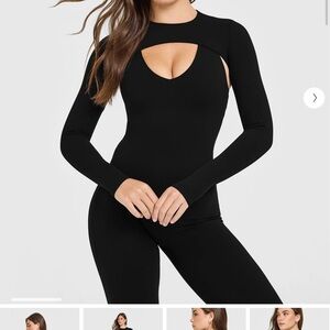 Oner Active Soft Motion Shrug Cover Black